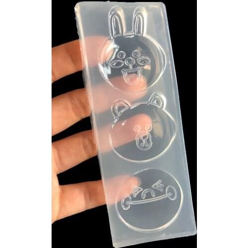 Crystal Epoxy Mold Full Mirror Silicone Mold Handmade Mobile Phone Shell Decorative 16435