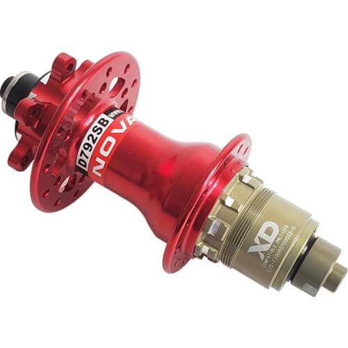 24 28 32 Holes Novatec D712SB D792SB MTB XC cyclocross bike road disc brake rear hub SUPER LIGHT 274g black red AL7075 freehub