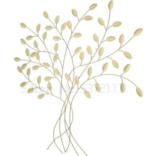 Modern light luxury wall decoration iron art creative pendant living room background wall pendant porch decoration