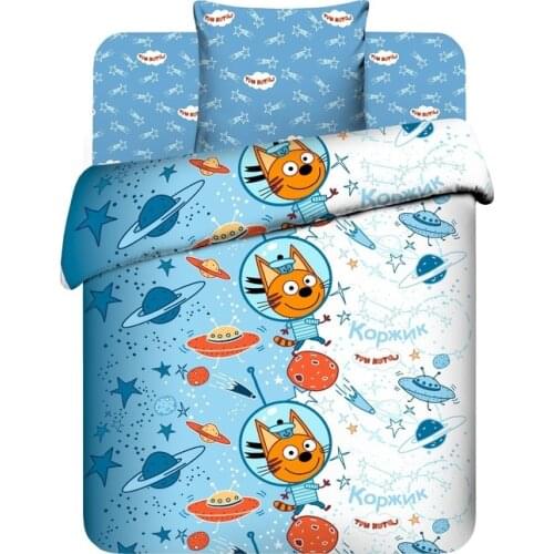 Постельное бельё для новорожденных Три кота China At AliExpress