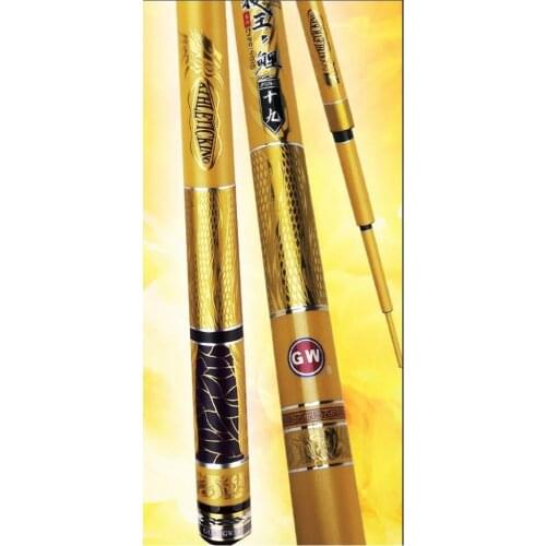 2020 upgraded version Athletic king 99% carbon carp Taiwan fishing rod ultra-light super hard fishing pole 3.6m-7.2m hand rod