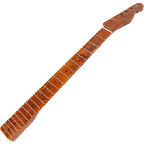Vintage Maple Electric Guitar Neck 21 Frets Fingerboard Fretboard for TL Tele