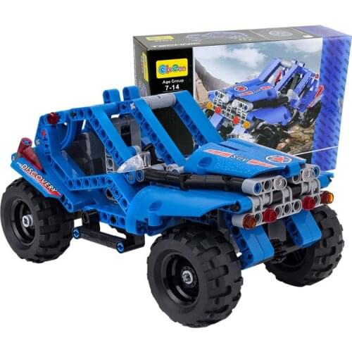 High-tech Mechanical Series Toys 388pcs Puzzle Toys Assemble Model DIY Cars Building Blocks Kids Birthday Gifts