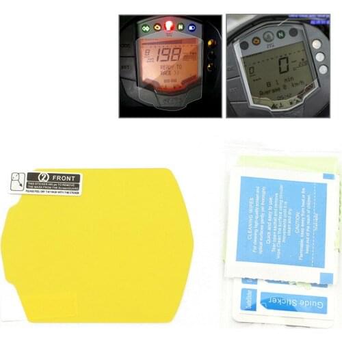 Instrument Cluster Scratch Screen Protection Film For KTM 390 200 Motorcycle Dashboard Screen Protector