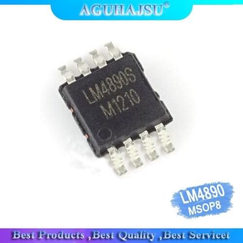 10pcs/lot LM4890 XPT4890 LB4890 NS4890 MSOP8 original IC