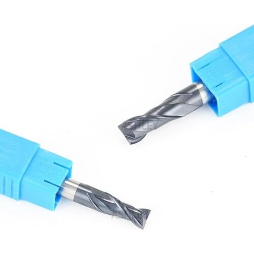 45 degree ultra second grain D10-D12 high hardness black four edge tungsten alloy milling cutter CNC machining center CNC cutter