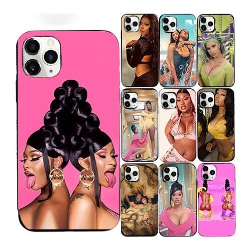 Cardi B - WAP feat phone case For iPhone 11 Pro XS MAX XR X 7 8 6Plus SE 2020 Candy Soft Silicone Phone Cover Bag