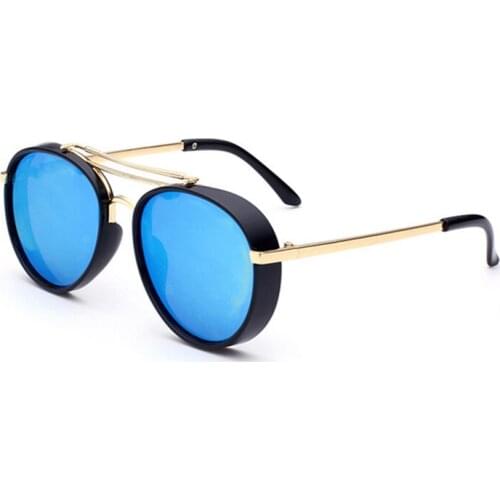 MXDMY Round Kids Sunglasses Children Sun Glasses Anti uv Baby Vintage Eyeglasses Girl Cool 2018