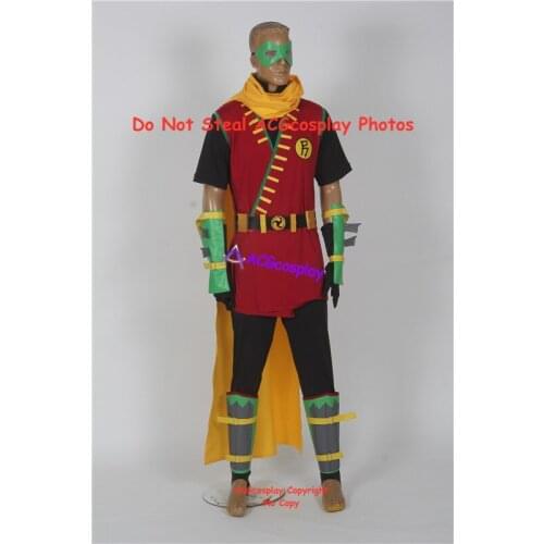 Ninja Robin Cosplay Costume include eyemask shoes covers superhero acgcosplay costume