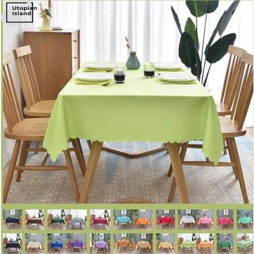 Cotton Linen Tablecloth Dining Table Solid Color Tablecloth For Table Big Table Cloths Rectangular Tablecloths For Oval