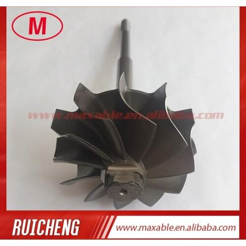 TE06H 58.50/67.50mm 11 blades turbine wheel&shaft/turbo wheel for turbocharger