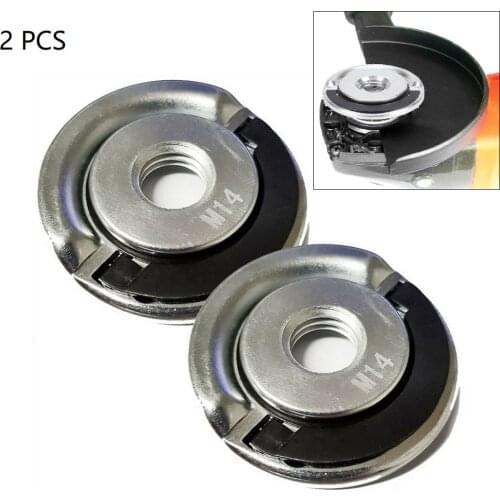 M14 Thread 115mm-150mm Angle Grinder Nut Clamp Device Inner Outer Flange Nut Power Tool Replacement For Bosch Metabo Makita