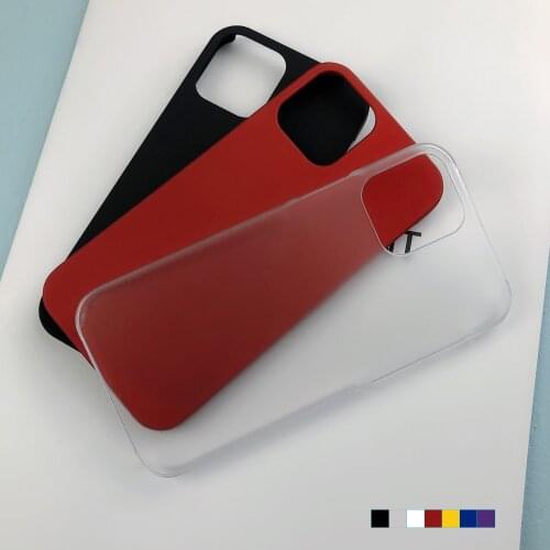 For iPhone 13 12 Mini 11 Pro XS Max XR X 8 7 6 Plus Anti-fingerprint Ultra-thin Smooth Matte PC Case Hard Back Protective Cover