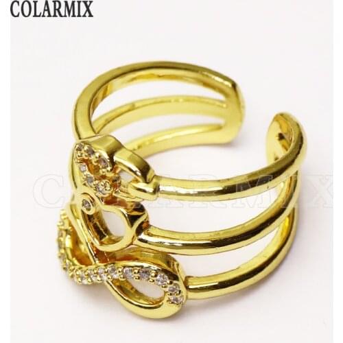 8 Pieces Layer heart shape rings for women jewelry Hollow Bang rings for women rings for women jewelry accessories 8168