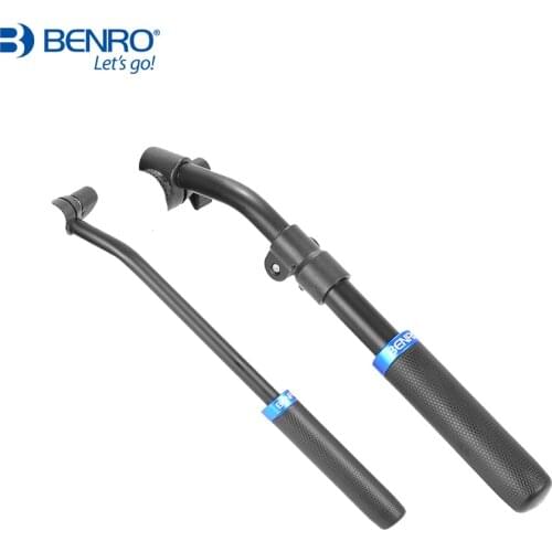 Benro Pan Bar Handle BS02 BS03 BS04 BS07 Aluminum Handle For S2 S4 S6 S7 H8 H10 KH25N KH26NL BV4H/BV6H/BV8H/BV10H Video Head