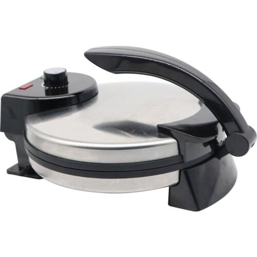 Household Pizza Tortilla Cake Maker Small Chapati Flat Bread Making Machine Electric Stall Spring Roll Machine Crepe Maker