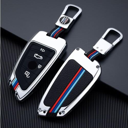 Car Key Case Cover Key Bag For Bmw F20 G20 G30 X1 X3 X4 X5 G05 X6 Accessories Car-Styling Holder Shell Keychain Protection