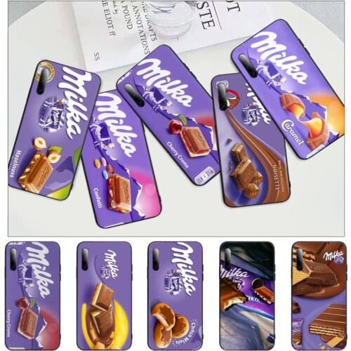 Chocolate Milka Snacks Phone Case for iPhone 11 12 mini pro XS MAX 8 7 6 6S Plus X 5S SE 2020 XR luxury shell cover capa shell