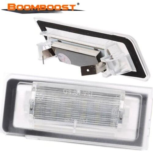 For A/UDI TT 8N 2 Pieces 1999-2006 High brightness LED Number License Plate Light Lamp