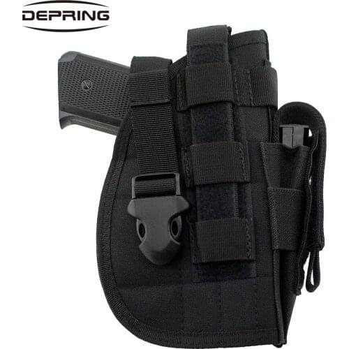 Molle Tactical Gun Holster Modular Pistol Holster for 1911 M92 Glock