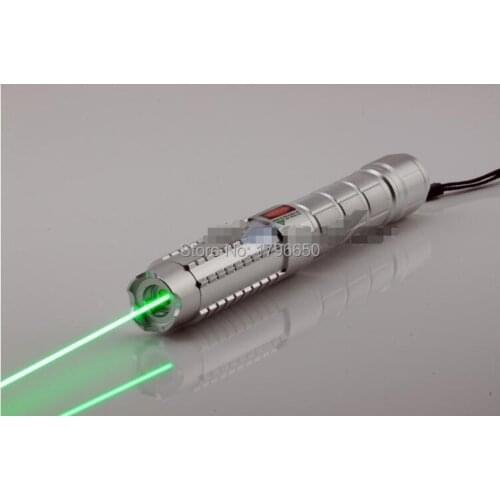 AAA NEW High Powered Military Green Laser Pointer 500w 5000000m SOS LAZER Flashlights 532nm Burning Match,Burn cigarettes+5 caps