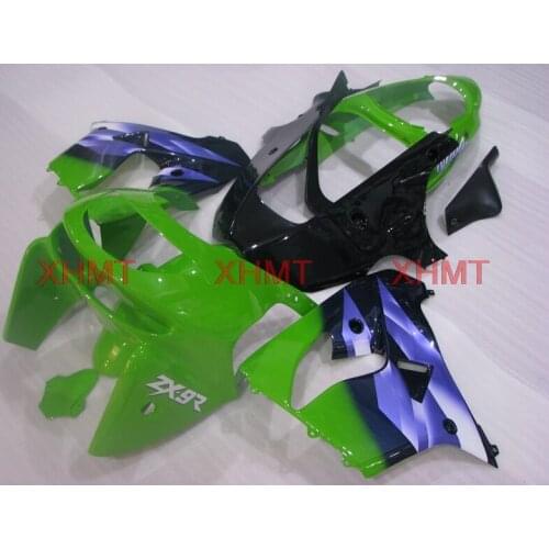 For Kawasaki Zx9r 1998 - 1999 Fairings Zx9r 99 Full Body Kits Zx-9r 1998 purple Green Body Kits