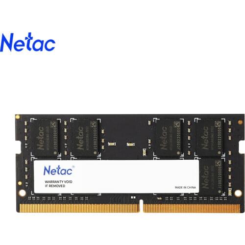 Netac Memory Ram DDR4 2666mhz ddr4 8gb 4gb notebook sodimm ram memory ddr4 8gb laptop memory high performance