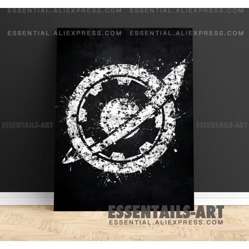 Steins Gate Emblem Anime Poster Canvas Wall Art Painting Decor Pictures Bedroom Study Living Room Home Decoration Prints