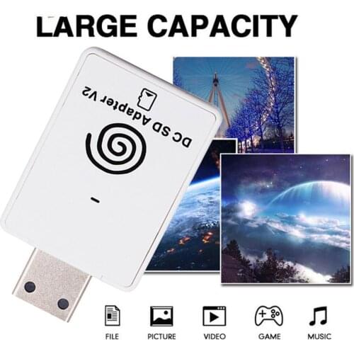 Suitable For Sega DC game console SD/TF card reader Dreamshell v4.0 SEGA Dreamcast E3D4