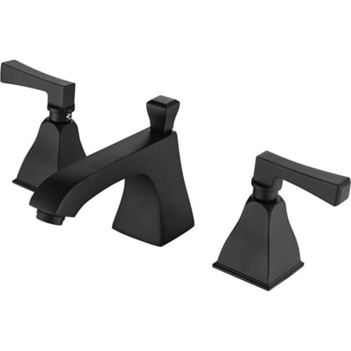 3piece Split Set Faucet Bathroom Faucet Deck Mounted Sink Tap Basin Faucet Set hot and cold Mixer Taps 6 colour 3pcs/set