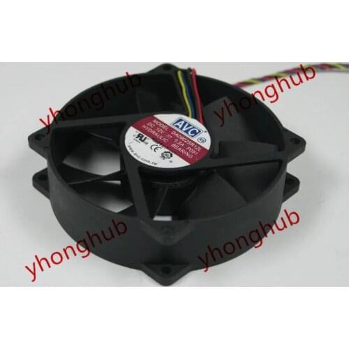 AVC DA09025R12L P051 DC 12V 0.3A 90x90x25mm Server Cooling Fan