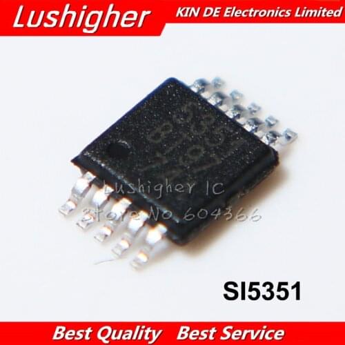 1PCS SI5351A MSOP-10 SI5351 MSOP10 SI5351A-B-GTR MSOP 5351 SMD