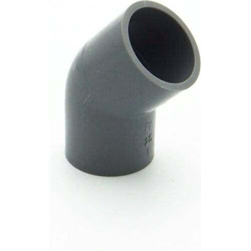 20mm ID 45 Degree Elbow PVC Tube Joint Pipe Fitting Adapter Water Connector For Garden Irrigation System DIY