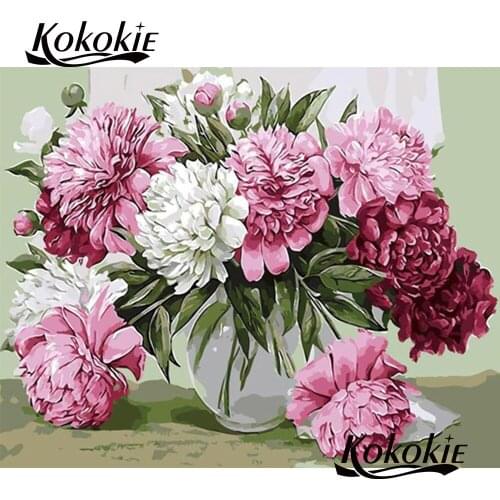 Diamond Embroidery sale diy Diamond Mosaic Full Square/round home painting decoration crafts flowers diamond Painting kit