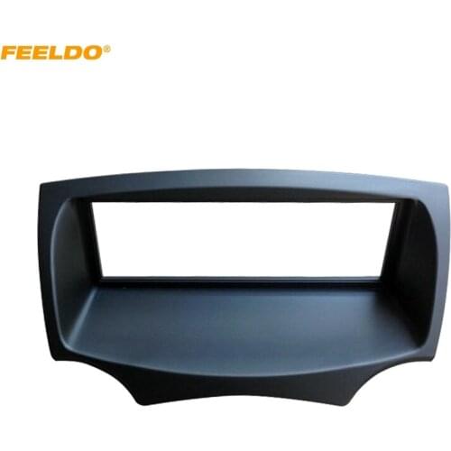 FEELDO Car Stereo Radio Fascia Frame For FORD Ka 2008-2016 Audio 1DIN Dash Plate Panel Frame Installation Trim Kit