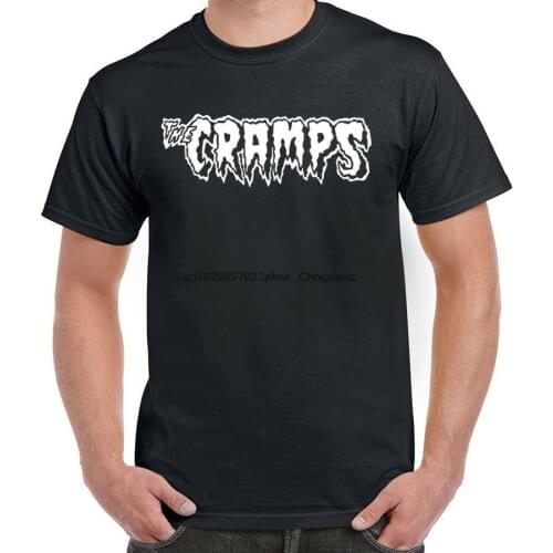 The Cramps T-Shirt Vintage Style Logo Psychobilly Punk Rock Band Size S-6XL