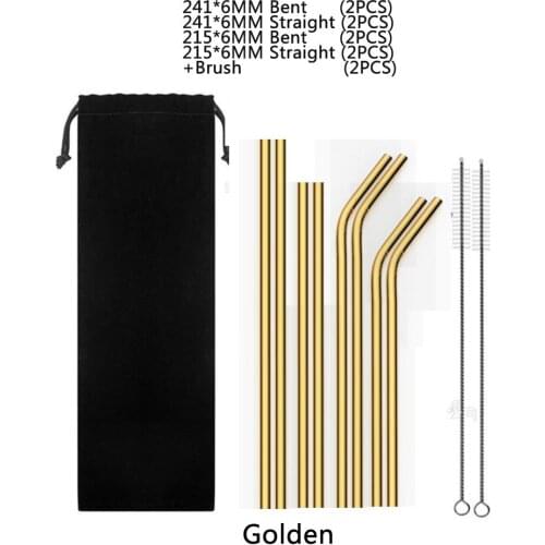 HEYPORK Reusable Cocktail Straws