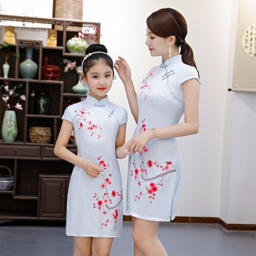JIANDIAN Matching Dresses For Mom And Daughter