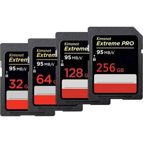 Kimsnot Extreme Pro Memory Card SD Card 16GB 32GB 64GB 128GB 256GB SDHC SDXC Card Class10 95mb/s C10 High Speed 633x UHS-I