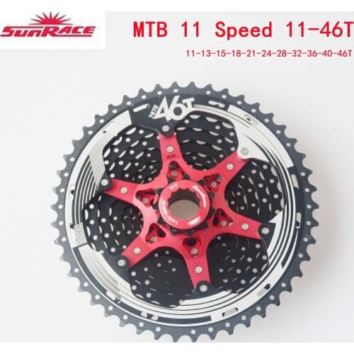 Sunrace CSRX8 11 Speed MTB Bicycle Cassette Bike Freewheel Flywheel Accessories 11-40T/11-42T/11-46T/11-51T