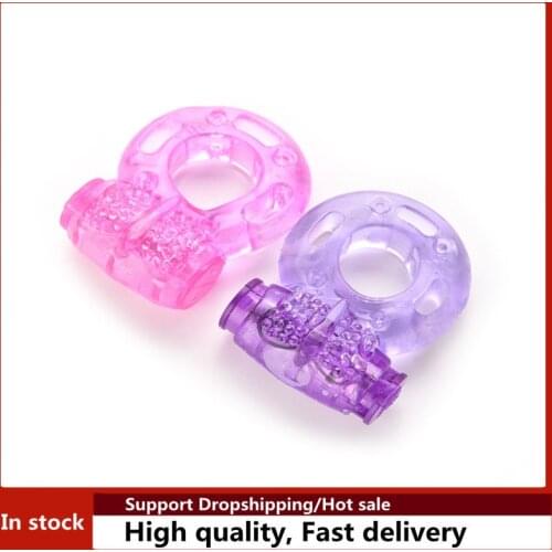 Couple Sex Toy Vibrator Penis Ring Male Erotic Dick Cock Ring Vibrators Collars Delay Ejaculation Lock Fine Condoms Sex Products