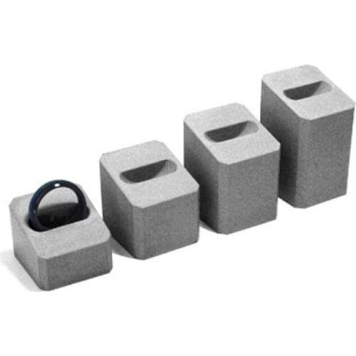 Finger ring holder Silicone Molds Concrete Candlestick Mold Candle Insert Molds tealight holder mold