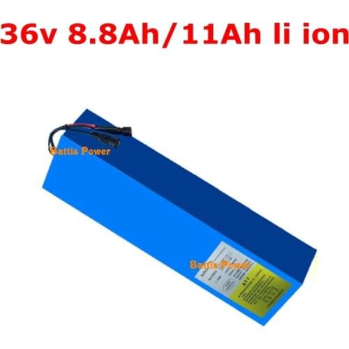Lithium ion 36V 8.8AH battery scooter 36v 11AH BMS 10S Li ion for 500W 360W Millet E-moped Balancing car EV bike + 2A charger