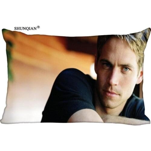 LUQI Customized Paul Walker The Fast and the Furious Pillow cases 50x75 CM Pillow Cover Best Bed Sheets