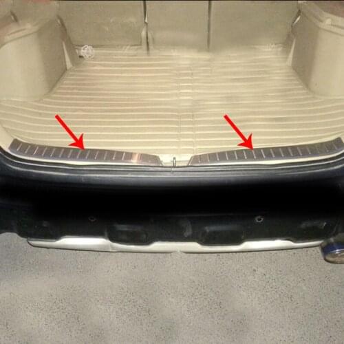 Stainless steel For HONDA CRV 2007-2011 Rear tail box pedal Decoration frame