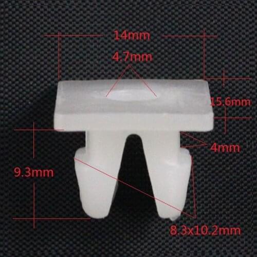 Nylon Fast wire nail Nut Grommet series Headlight Buckle Fasteners Clips Accessories car styling