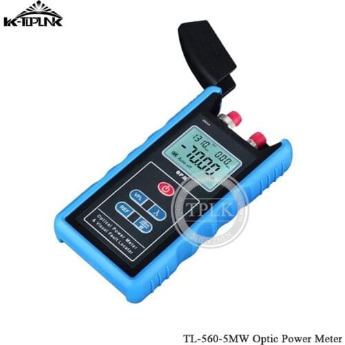 Original New TL-560-5MW Laser Light Source Power -70~ + 10dBm or -50~ + 26dBm Meter 10MW Fiber optic Visual Fault Locator