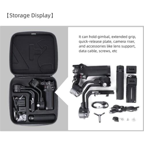 Carrying Storage Bag for DJI Ronin RSC 2 EVA Handbag Protective Box Accessories Portable Case Electronic Equipment Accessory