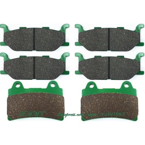 For YAMAHA 1300 XVZ TF VENTURE STAR 1999 - 2001 Disc Brake Pads Pill Front Rear 2000