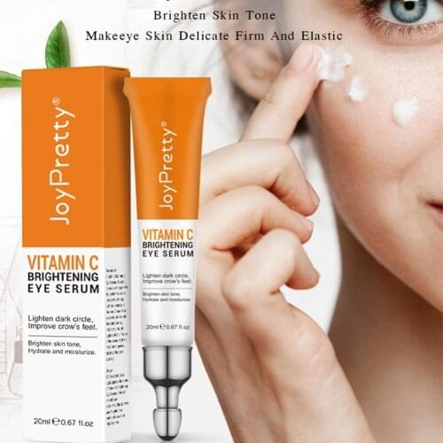 Vitamin C Relieve Dark Circles Eye Serum Brightening Hyaluronic Acid Remove Fine Lines Anti Puffiness Anti Inflammation SkinCare